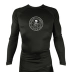 Razzano Academy LLC All Black Custom Rash Guards Long Sleeves #8073 A