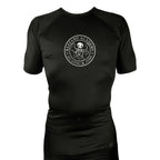 Razzano Academy LLC All Black Custom Rash Guards Short Sleeves #8073 A