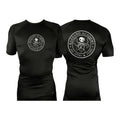 Razzano Academy LLC All Black Custom Rash Guards Short Sleeves #8073 A