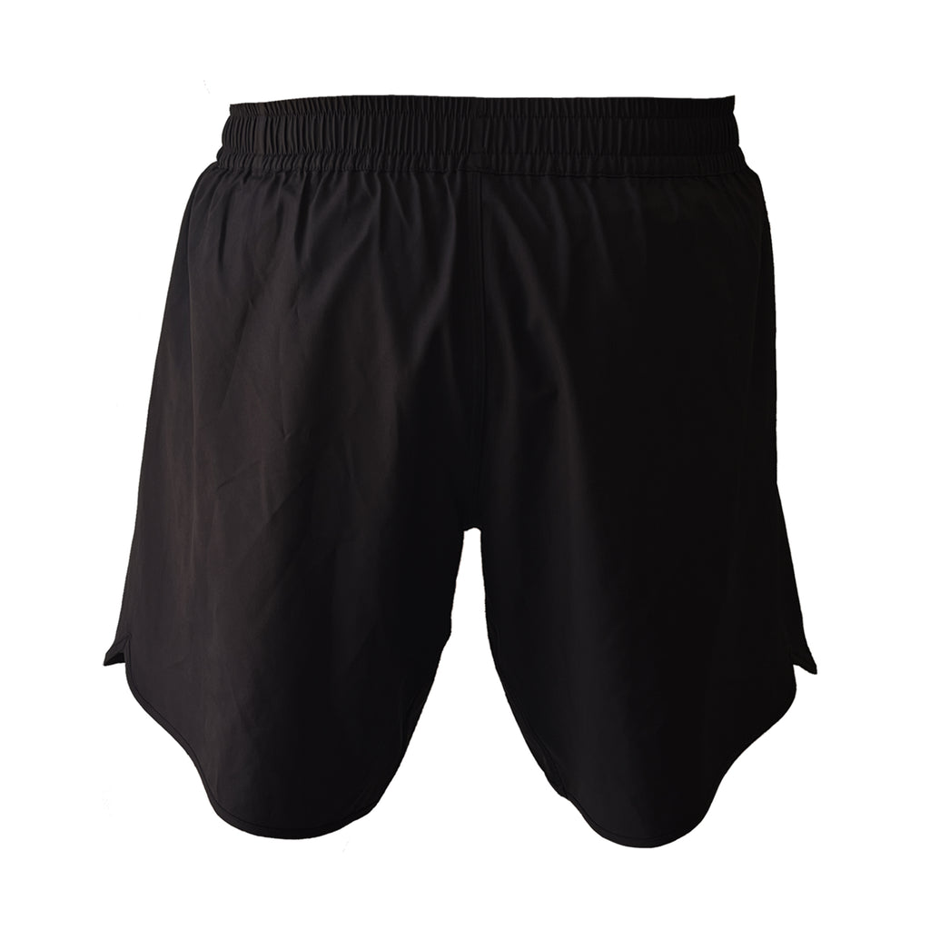 Razzano Academy LLC All Black Custom Shorts 2.0 #8073 A