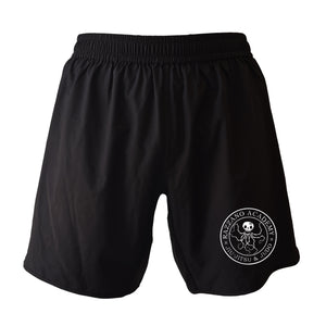 Razzano Academy LLC All Black Custom Shorts 2.0 #8073 A
