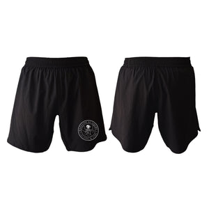 Razzano Academy LLC All Black Custom Shorts 2.0 #8073 A