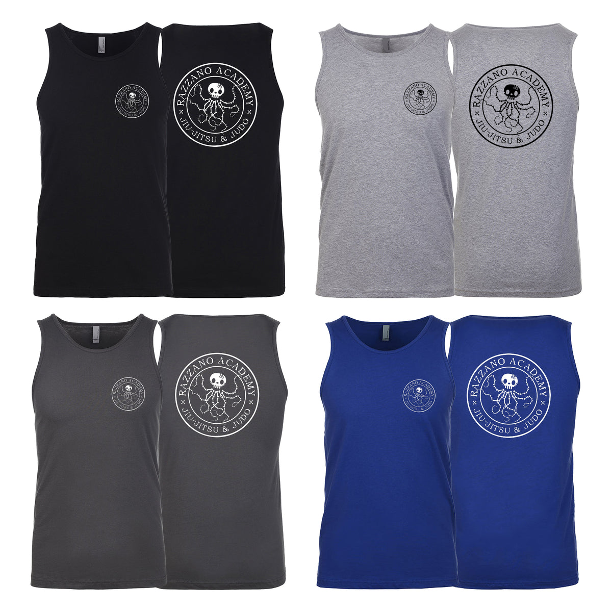 Razzano Academy LLC Next Level Tank Tops #8073 A