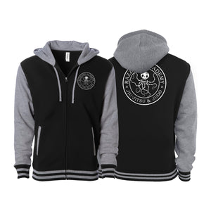Razzano Academy LLC Academy Varsity Zip-Up Hoodies #8073 A