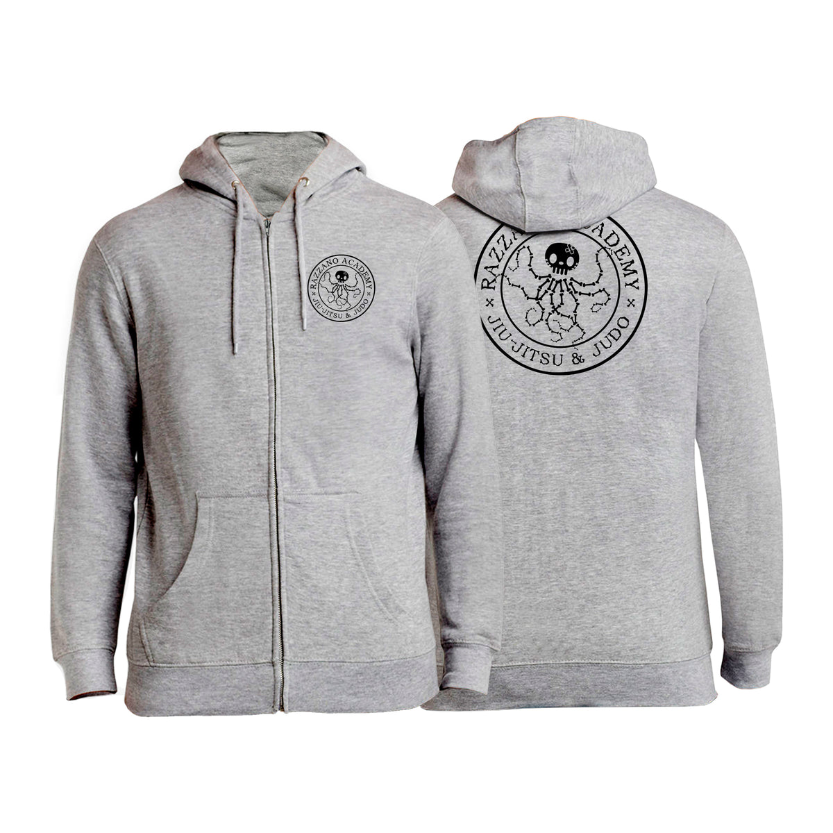 Razzano Academy LLC Academy Zip-Up Hoodies #8073 A