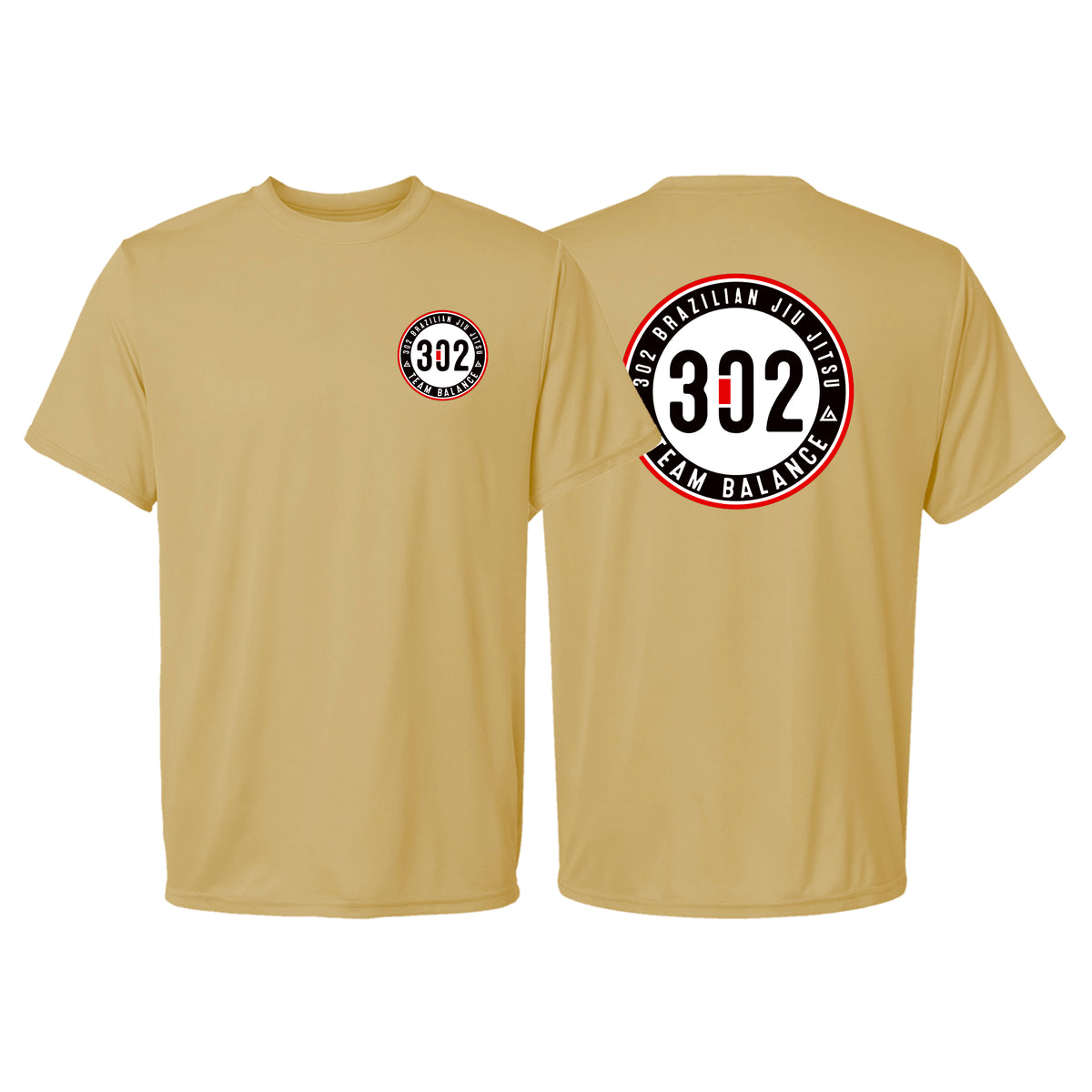 302 Jiu-Jitsu Academy Dry Fit Shirts #8074 A
