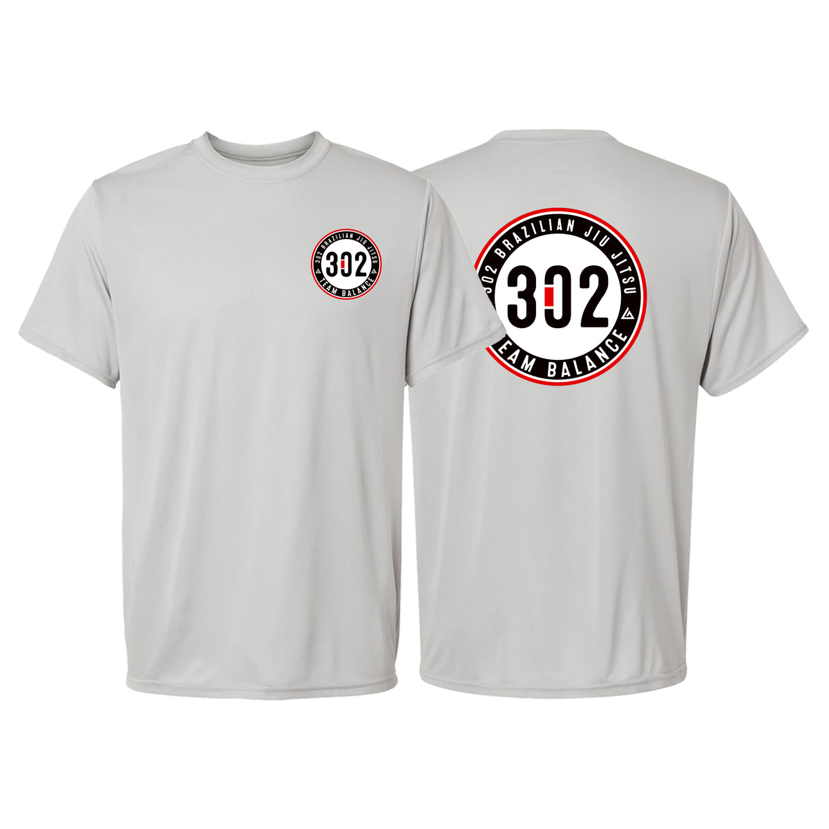 302 Jiu-Jitsu Academy Dry Fit Shirts #8074 A