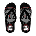 302 Jiu-Jitsu Academy Flip Flops #8074 A
