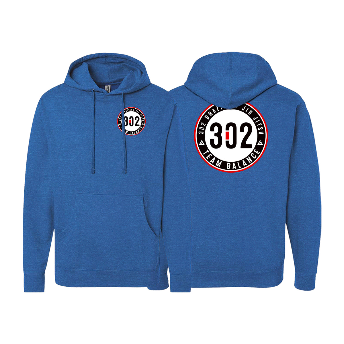 302 Jiu-Jitsu Academy Sweater Hoodie #8074 A
