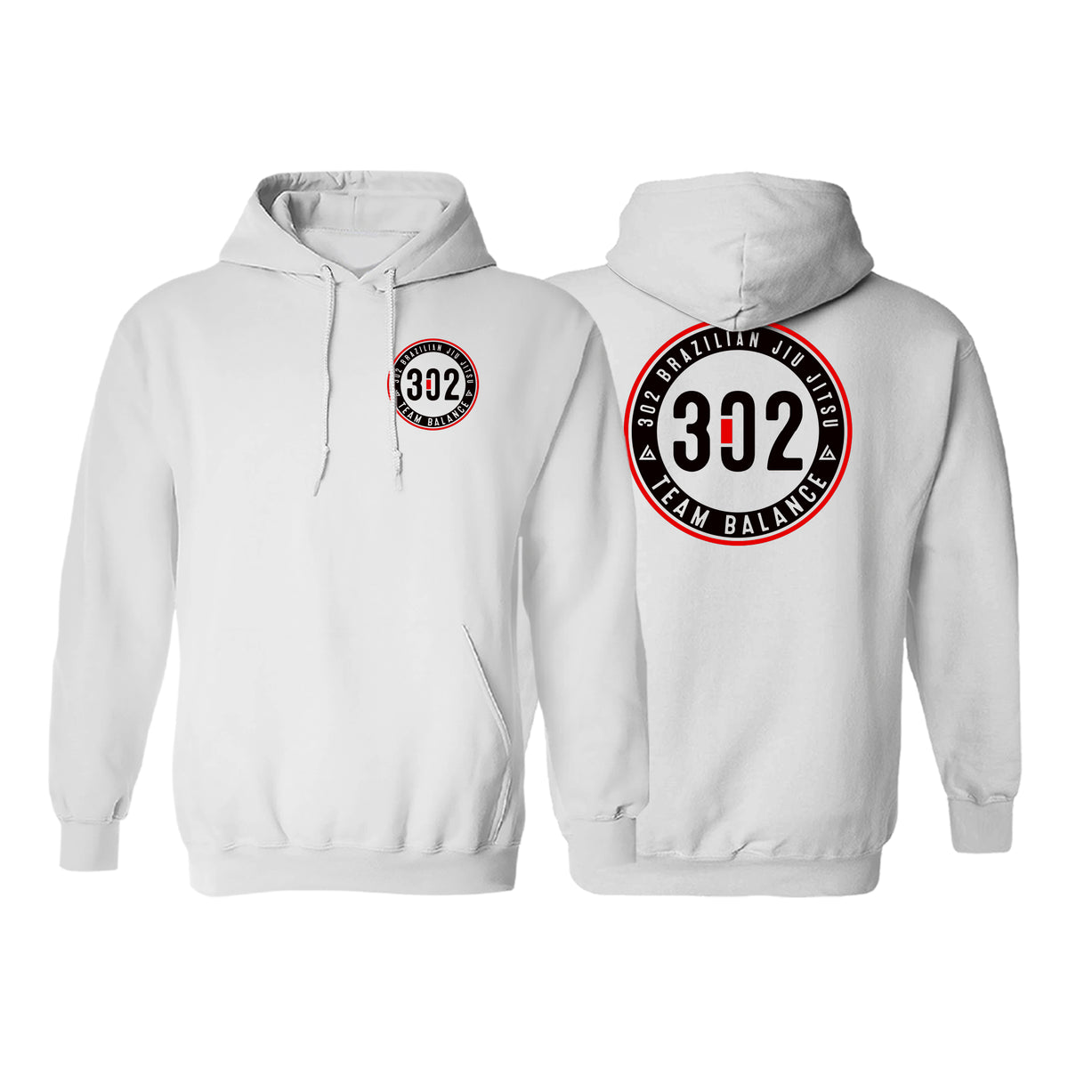 302 Jiu-Jitsu Academy Sweater Hoodie #8074 A