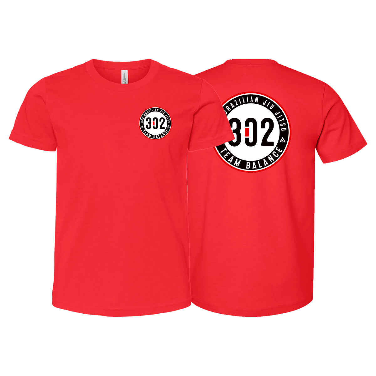 302 Jiu-Jitsu Academy Kids Shirts #8074 A