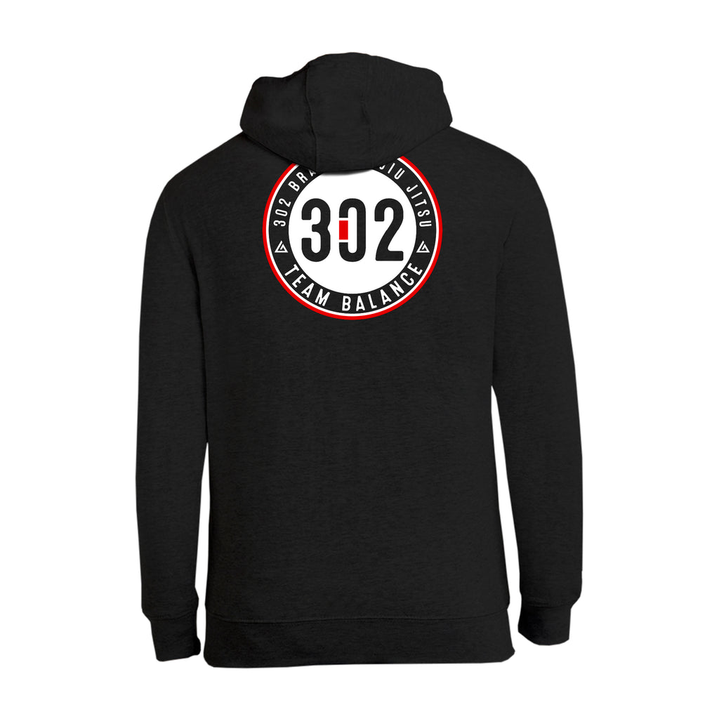 302 Jiu-Jitsu Academy Zip-Up Hoodies #8074 A