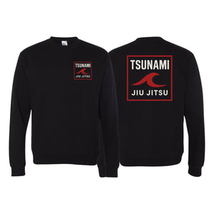 Tsunami Jiu Jitsu Academy Crewneck Sweatshirt #8075 A