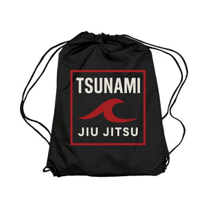 Tsunami Jiu Jitsu Academy Drawstring Bags #8075 A