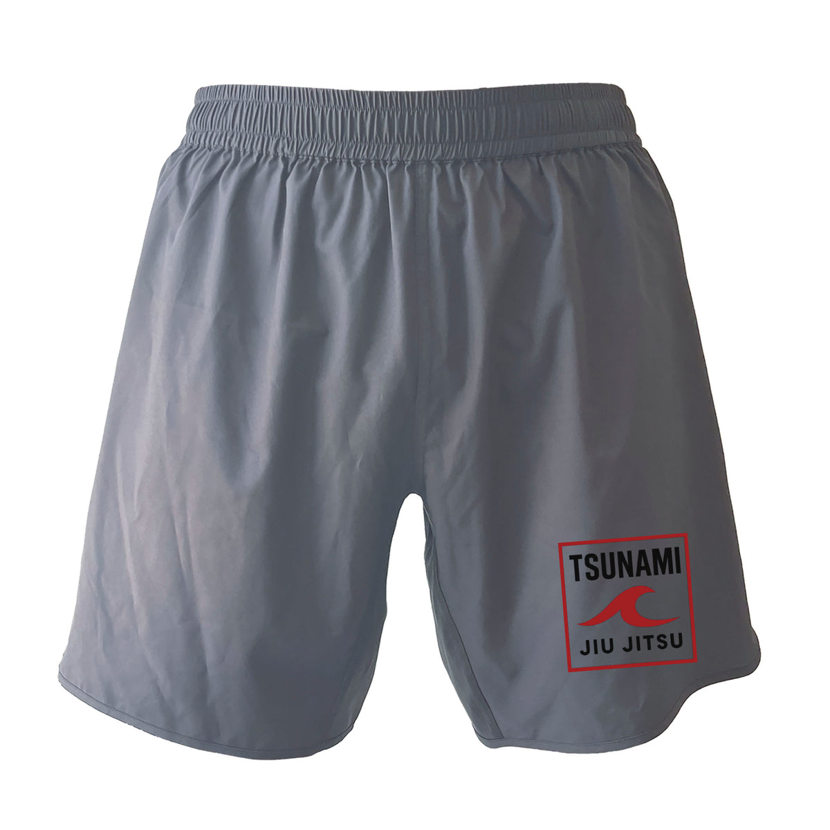 Tsunami Jiu Jitsu Custom Grey Shorts 2.0 #8075 A