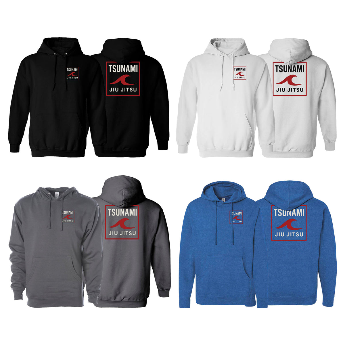 Tsunami Jiu Jitsu Academy Sweater Hoodie #8075 A