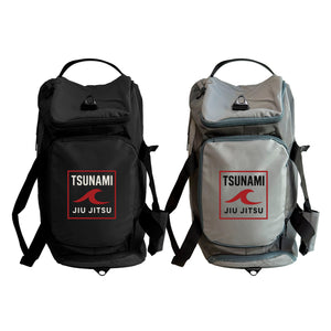 Tsunami Jiu Jitsu Academy Hybrid Duffel Backpack #8075 A
