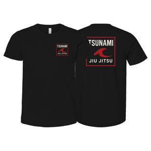 Tsunami Jiu Jitsu Academy Kids Shirts #8075 A
