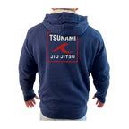 Tsunami Jiu Jitsu Academy Sherpa Lined Zip-Up Hoodie #8075 A