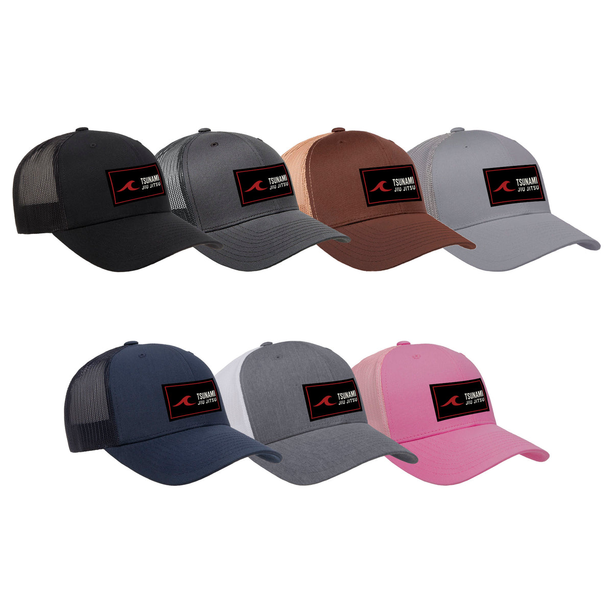 Tsunami Jiu Jitsu Academy Trucker Hat #8075 A