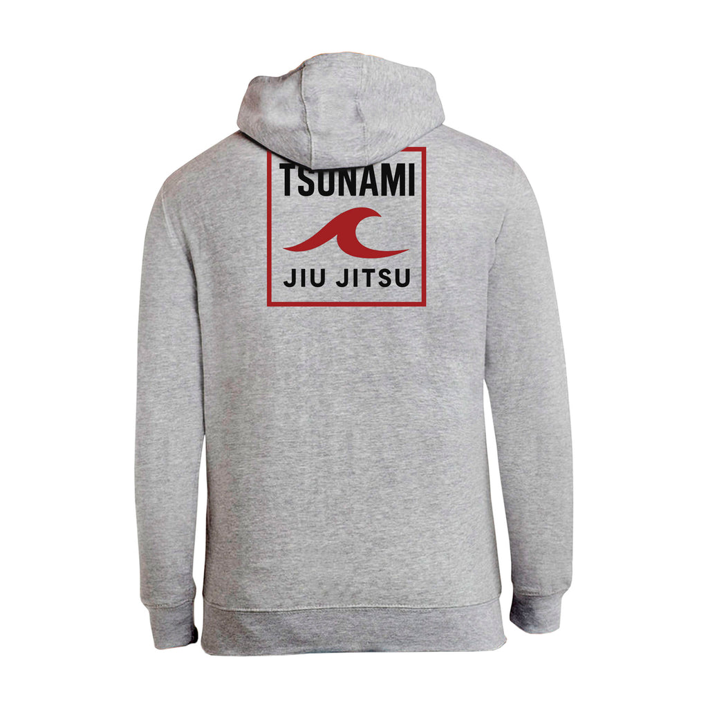 Tsunami Jiu Jitsu Academy Zip-Up Hoodies #8075 A