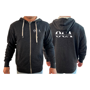 Ochoa Combat Academy Sherpa Lined Zip-Up Hoodie #8076 D