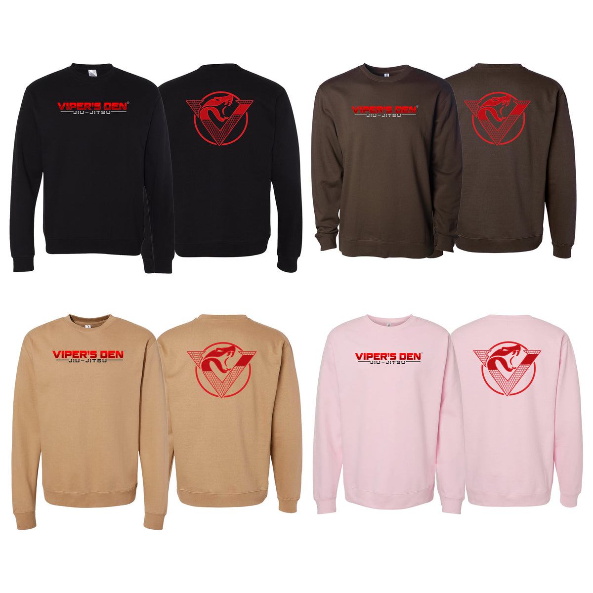 Vipers Den Academy Crewneck Sweatshirt #8077 A