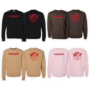 Vipers Den Academy Crewneck Sweatshirt #8077 A