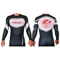 Vipers Den Academy Rash Guards Black/White #8077 A