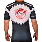 Vipers Den Academy Rash Guards Black/White #8077 A