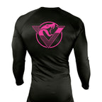 Vipers Den All Black Custom Rash Guards Long Sleeves #8077 C