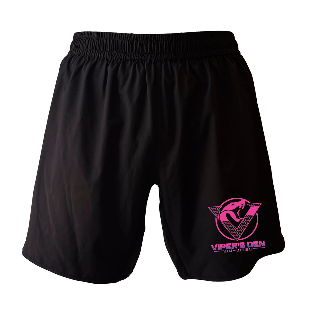 Vipers Den All Black Custom Shorts 2.0 #8077 C