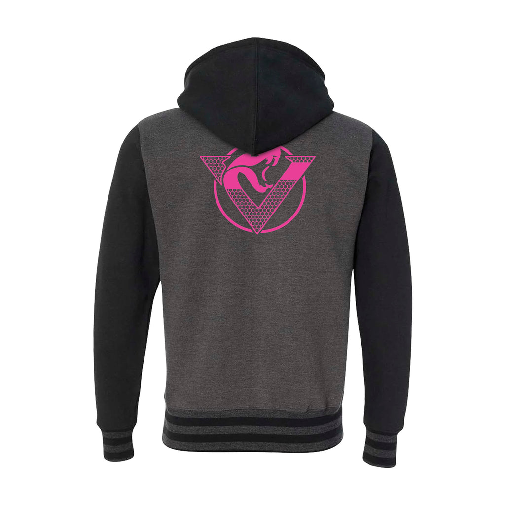 Vipers Den Academy Varsity Zip-Up Hoodies #8077 D