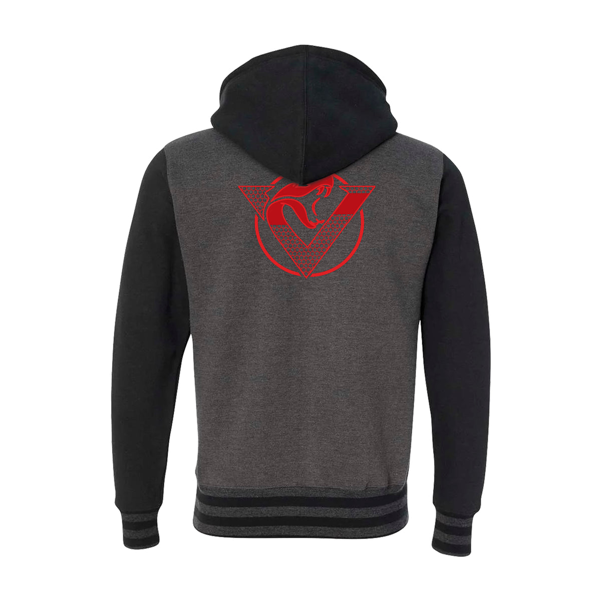 Vipers Den Academy Varsity Zip-Up Hoodies #8077 B