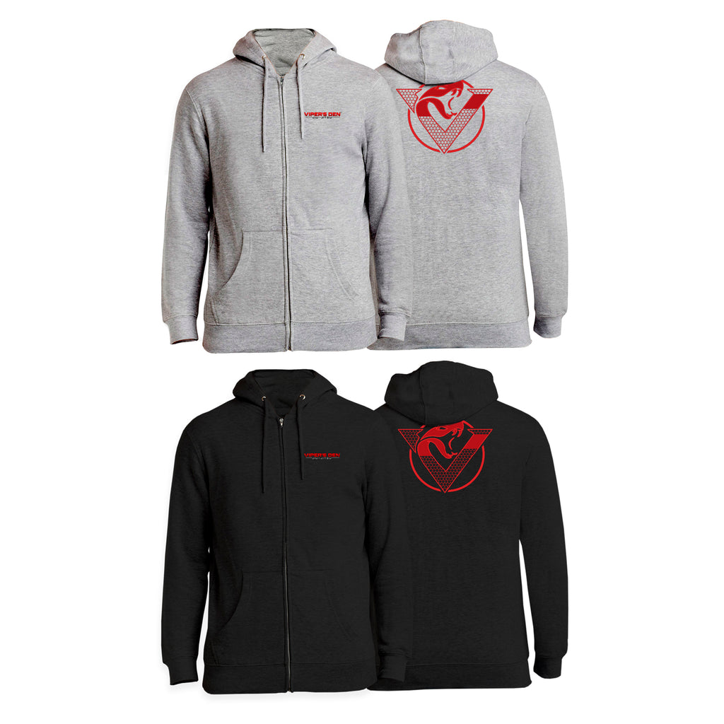 Vipers Den Academy Zip-Up Hoodies #8077 B