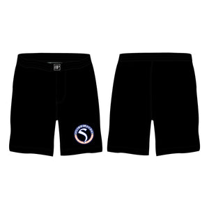 Shackelford's Martial Arts All Black Custom Shorts #8078 A