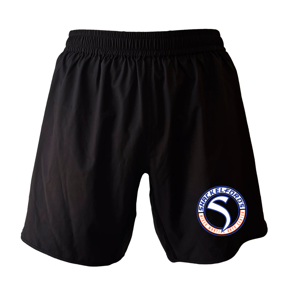 Shackelford's Martial Arts All Black Custom Shorts 2.0 #8078 A