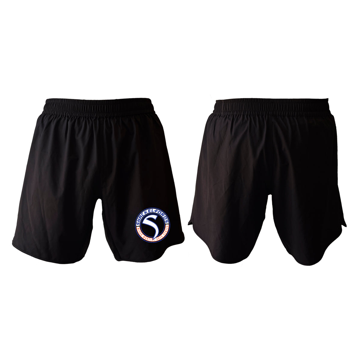 Shackelford's Martial Arts All Black Custom Shorts 2.0 #8078 A