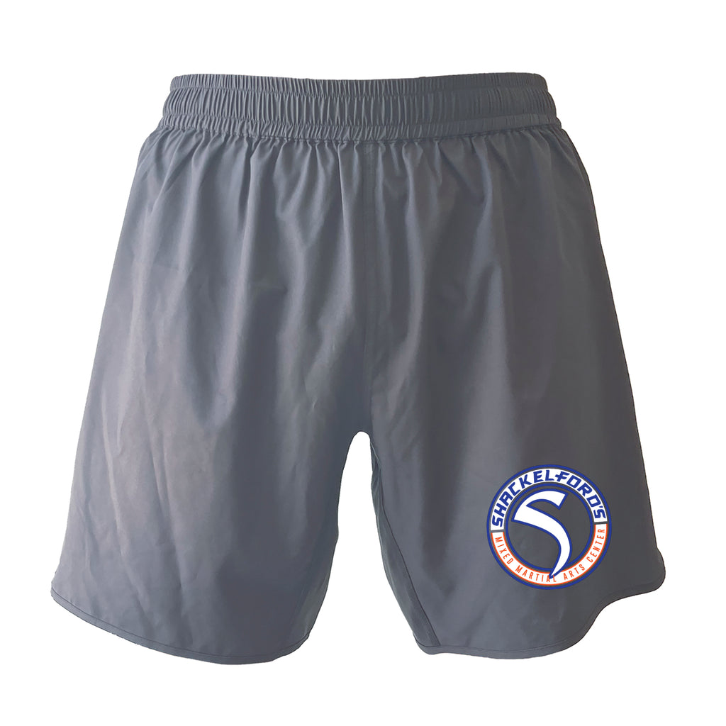 Shackelford's Martial Arts Custom Grey Shorts 2.0 #8078 A