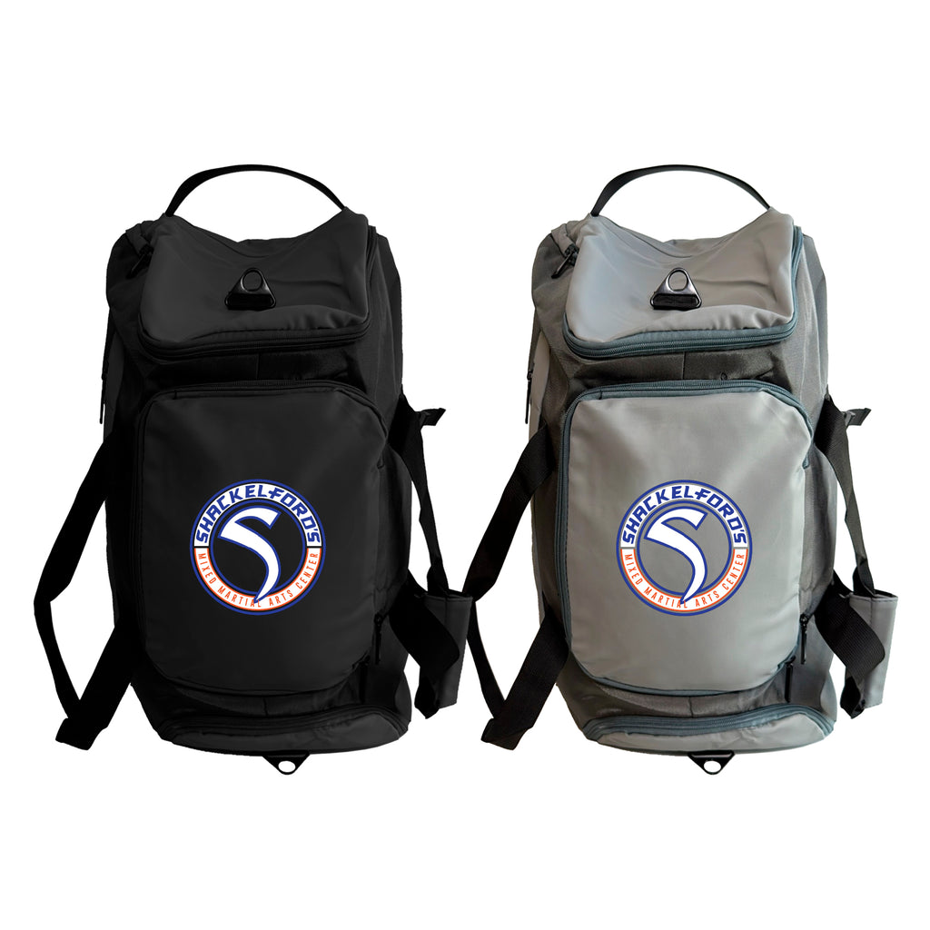 Shackelford's Martial Arts Academy Hybrid Duffel Backpack #8078 A