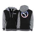 Shackelford's Martial Arts Academy Varsity Zip-Up Hoodies #8078 B