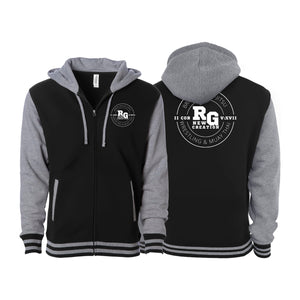 RGAcademy New Creation Academy Varsity Zip-Up Hoodies #8079 A