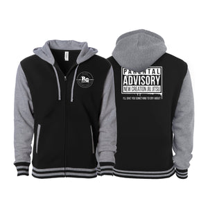 RGAcademy New Creation Academy Varsity Zip-Up Hoodies #8079 D