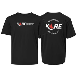 Kore BJJ Academy Dry Fit Kids Shirts #8081 A
