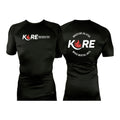 Kore BJJ All Black Custom Rash Guards Short Sleeves #8081 A