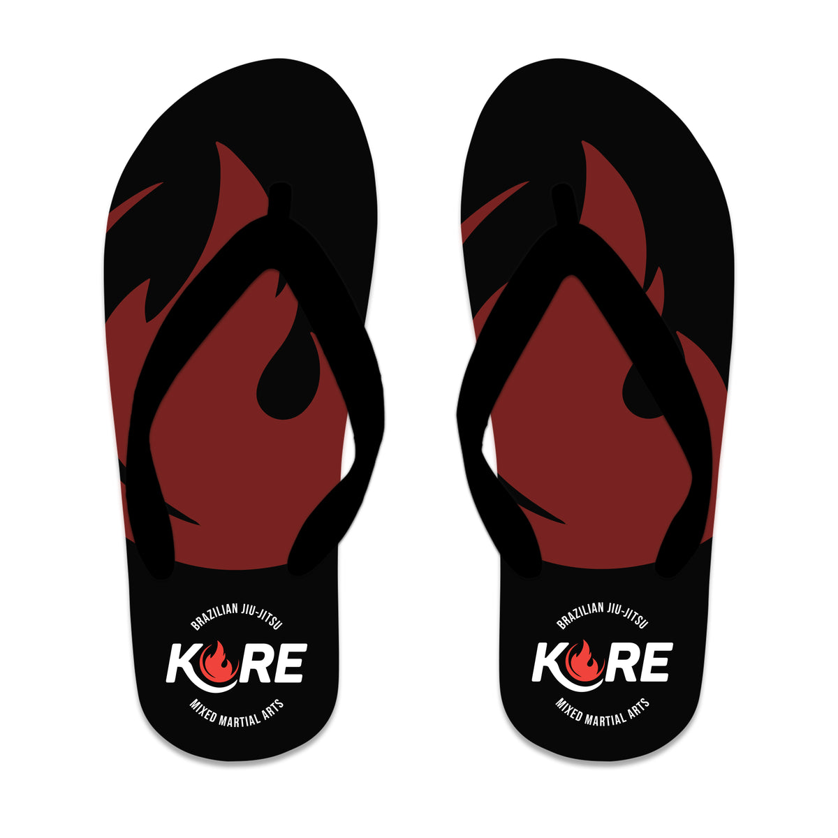 Kore BJJ Academy Flip Flops #8081 A
