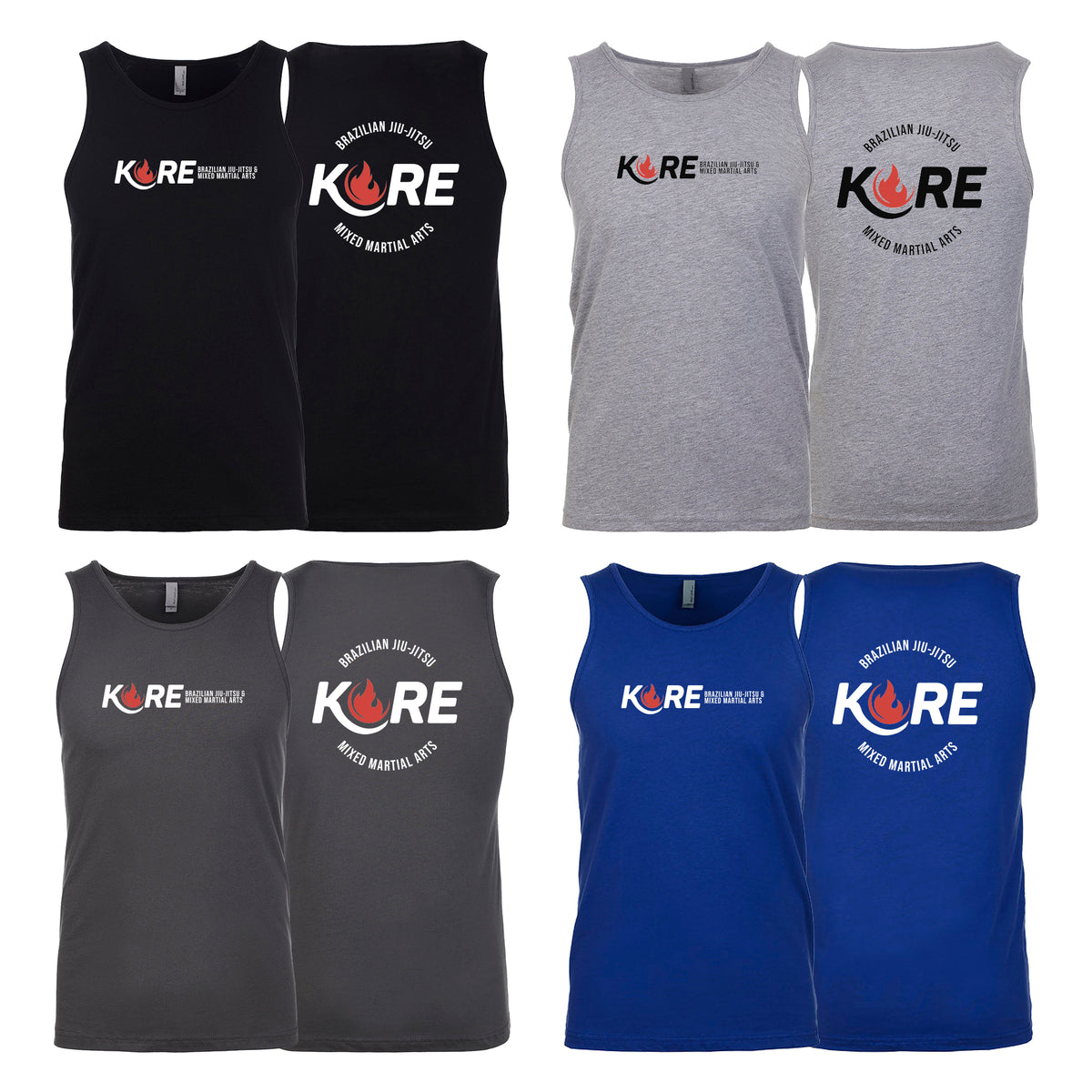 Kore BJJ Next Level Tank Tops #8081 A