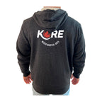 Kore BJJ Academy Sherpa Lined Zip-Up Hoodie #8081 B