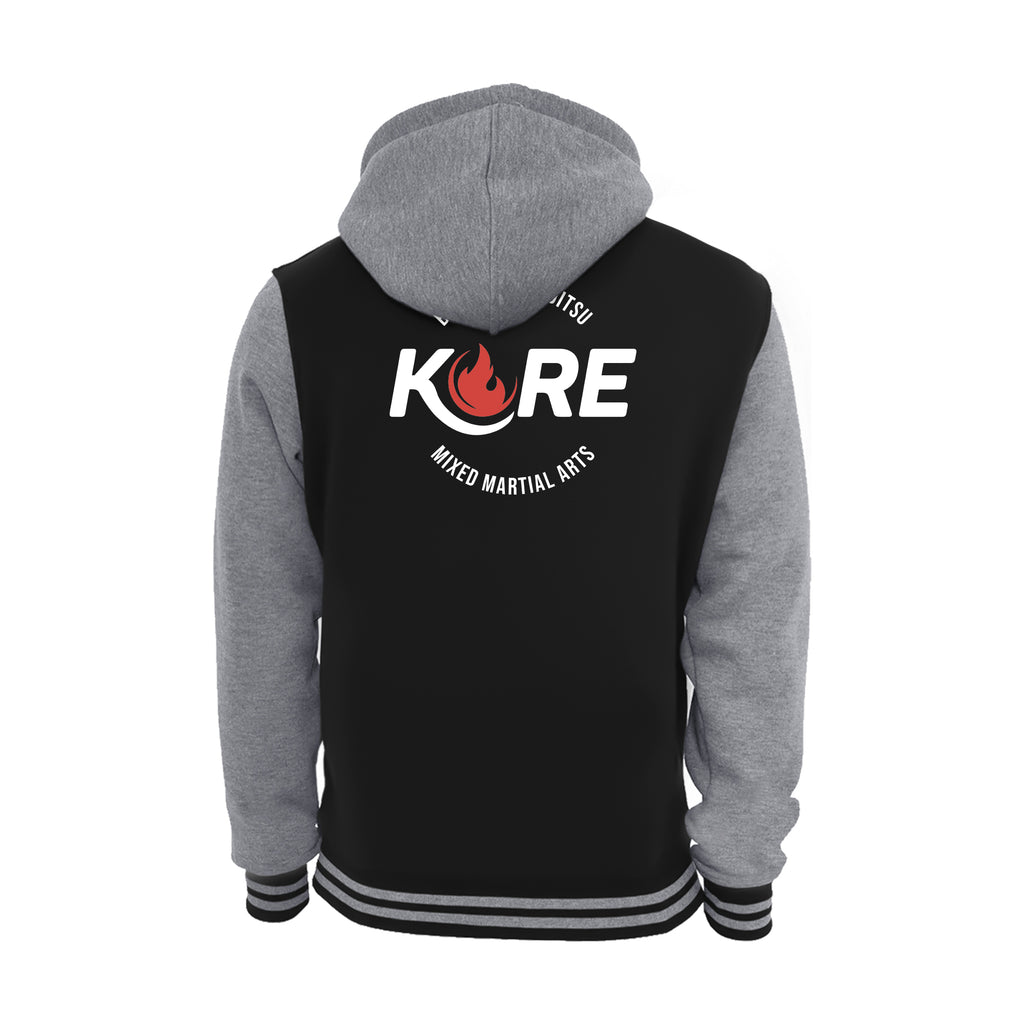 Kore BJJ Academy Varsity Zip-Up Hoodies #8081 B