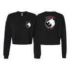 Conquest BJJ Women's Cropped Crewneck Sweatshirt #8082 A